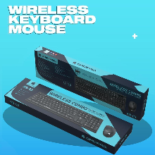 WIRELESS COMBO KEYBOARD & MOUSE