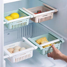 EXTENDABLE CLIP-ON FRIDGE CONTAINER