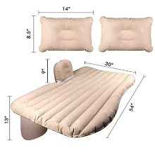 INFLATABLE CAR AIR MATTRESS BACK SEAT BED